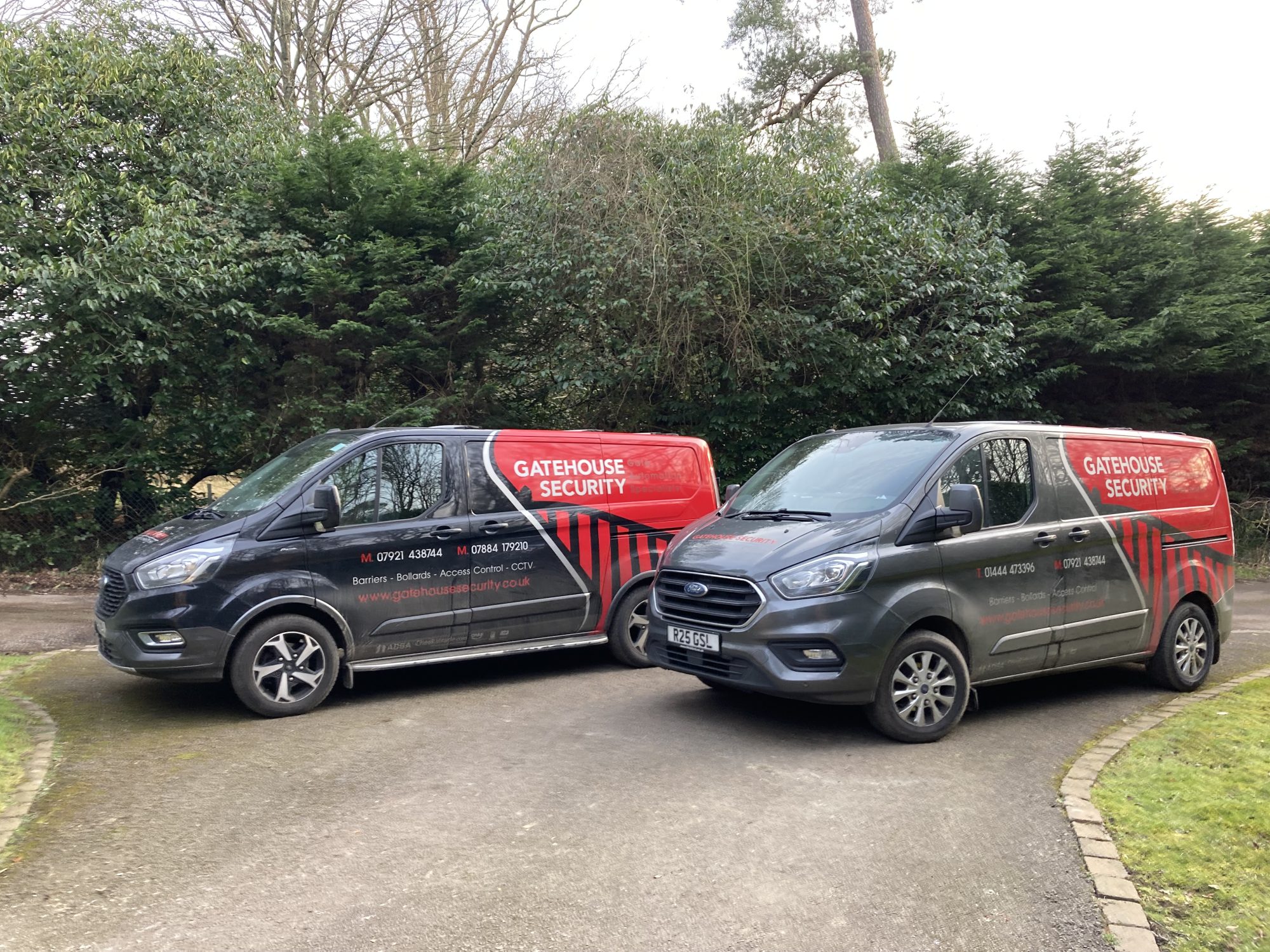 Gatehouse Security engineers on site