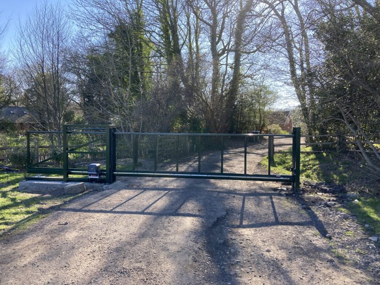 Estate entrance gates, Ardingly